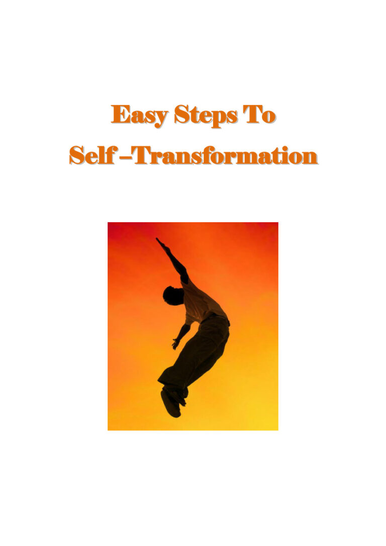 Easy Steps to Self-Transformation PDF Download – Unknown Author