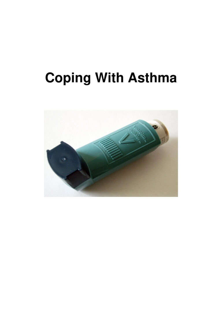 Coping with Asthma PDF Download – Unknown Author