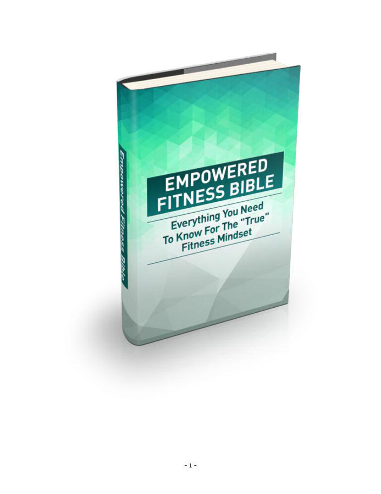 Empowered Fitness Bible PDF Download – Unknown Author