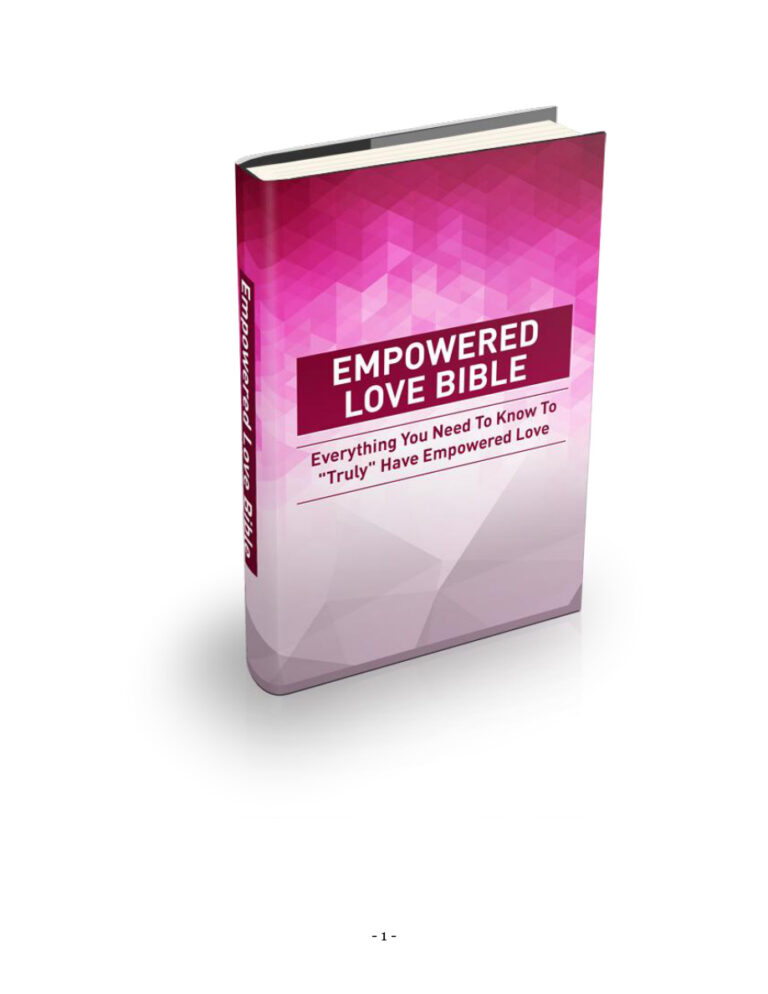 6832d74518a5b empowered love bible everything you need to know to truly have empowered love Kitap Kapağı