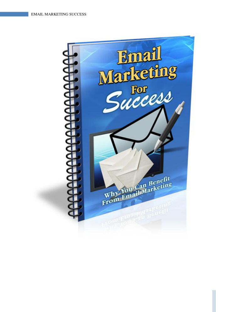 Email Marketing Success PDF Download – Unknown Author