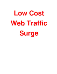 68343d13a7f88 low cost web traffic surge discover 6 ways to gathering targeted traffic hives to your websites on a shoe string budget Kitap Kapağı