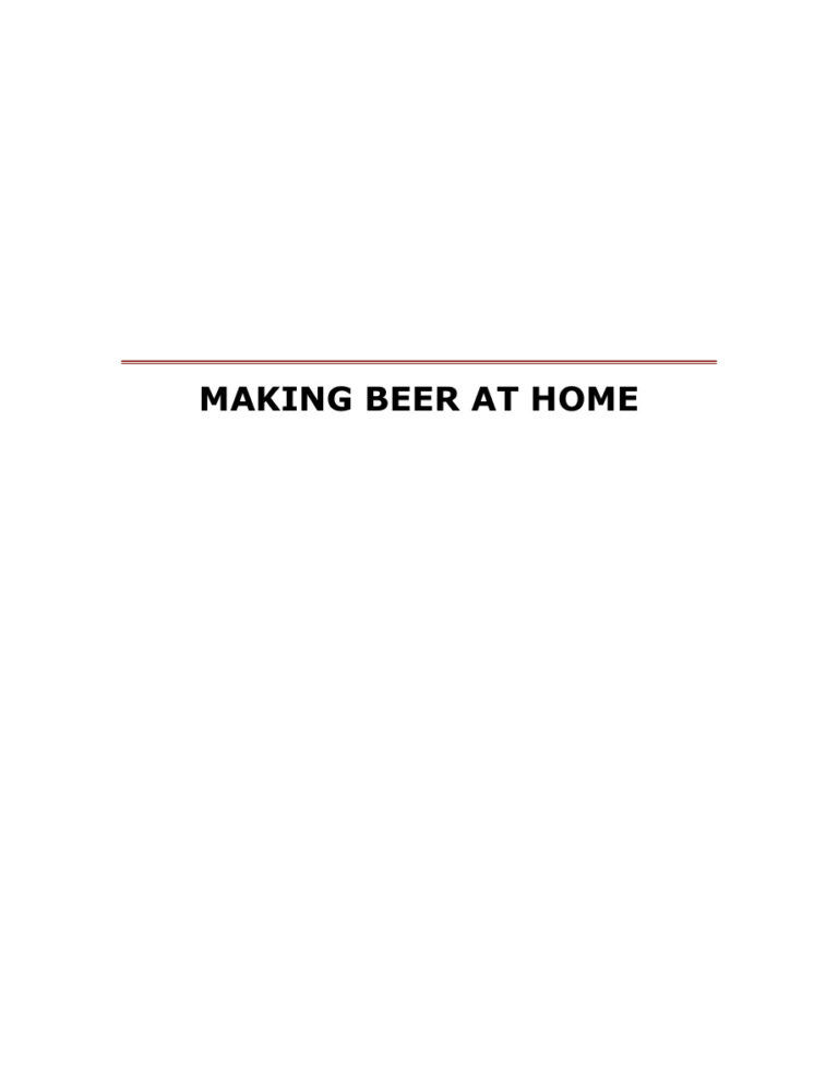 6834c9811a50f making beer at home Kitap Kapağı