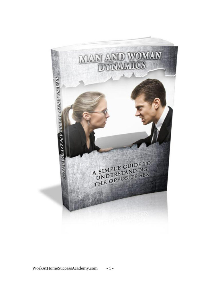 Man and Woman Dynamics PDF Download – Unknown Author