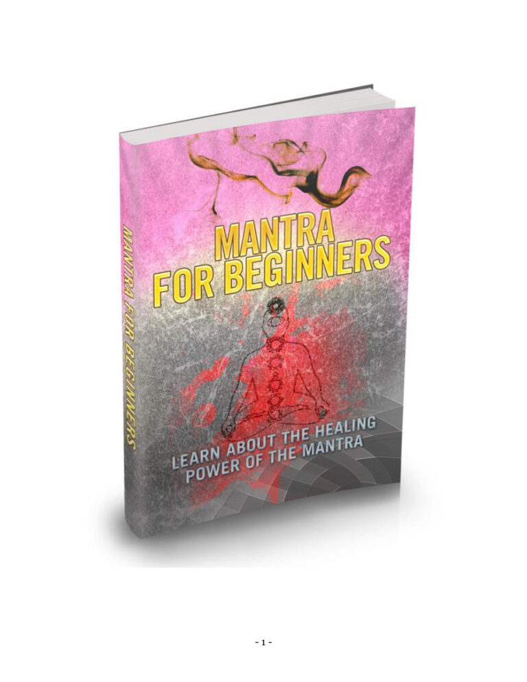 6835978590ada mantra for beginners learn about the healing power of the mantra Kitap Kapağı