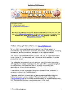 6835cc9f17848 marketing with coupons getting started with coupon marketing Kitap Kapağı