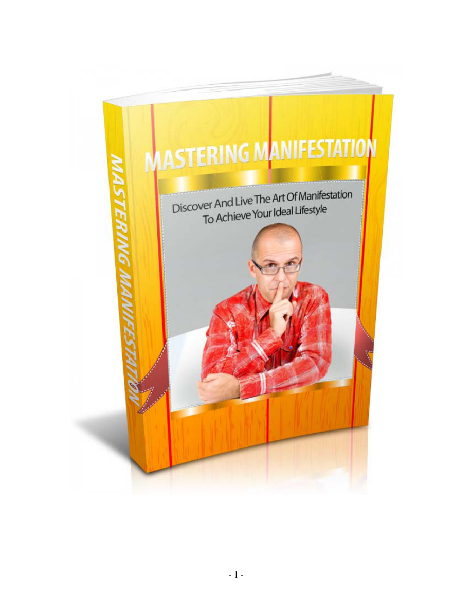 Mastering Manifestation PDF Download