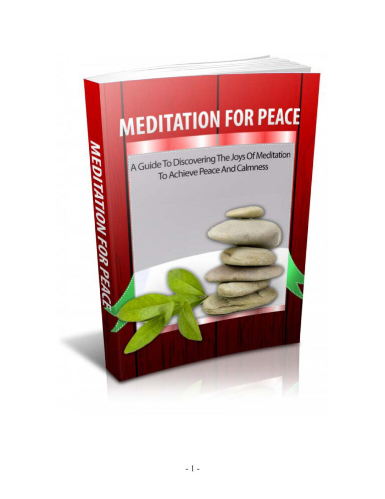6837ef0145aff meditation for peace a guide for discovering the joys of meditation to achieve peace and calmness Kitap Kapağı