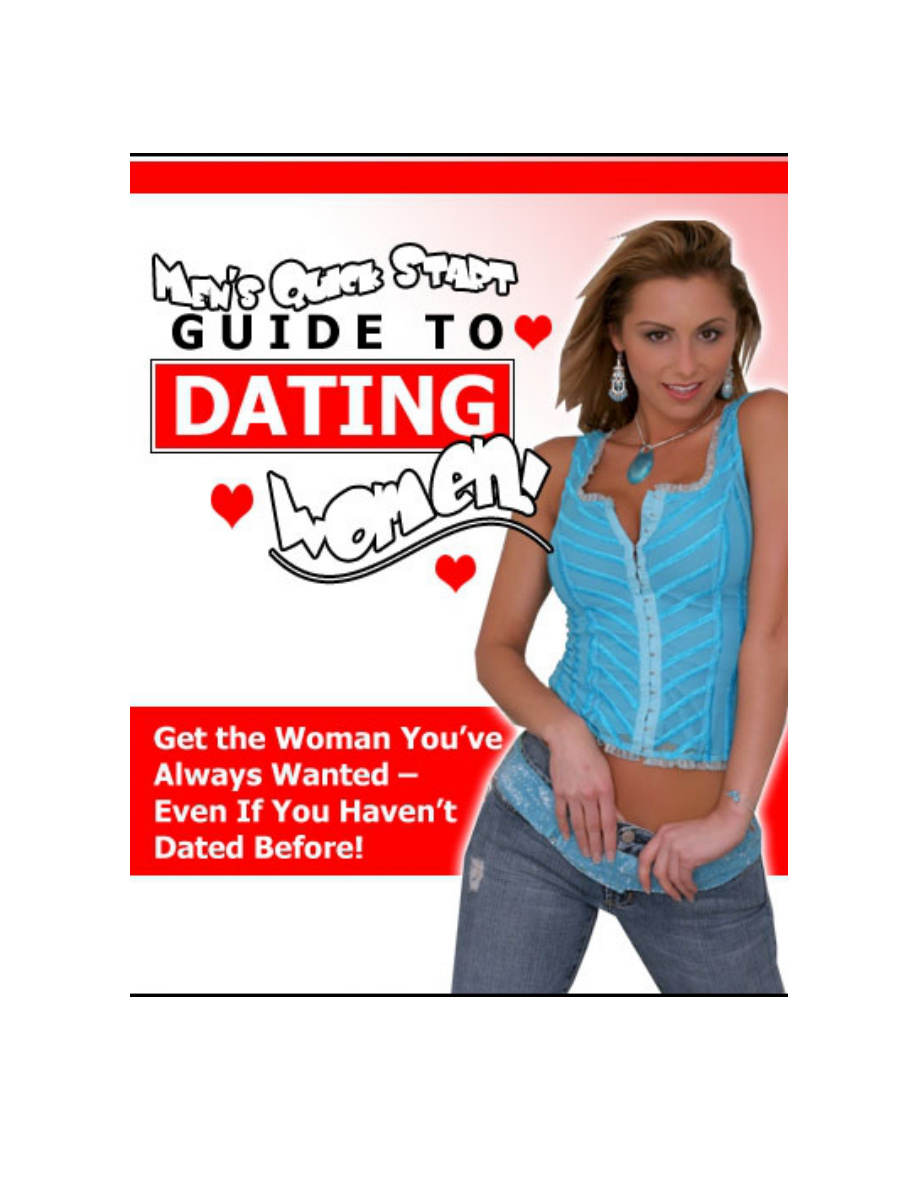 Men's Quick Start Guide to Dating Women PDF Download