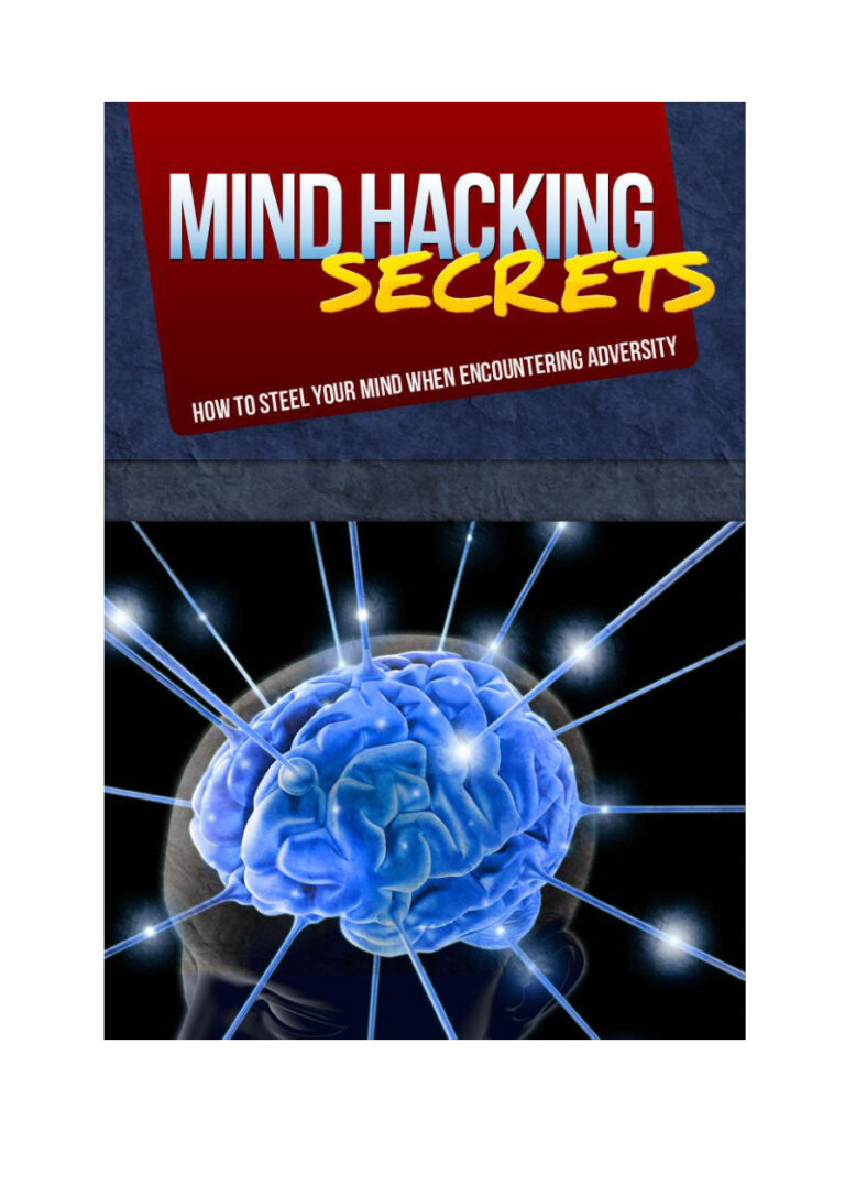 Mind Hacking Secrets PDF Download – Unknown Author