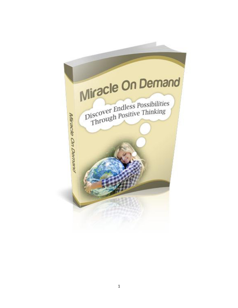 Miracle on Demand PDF Download