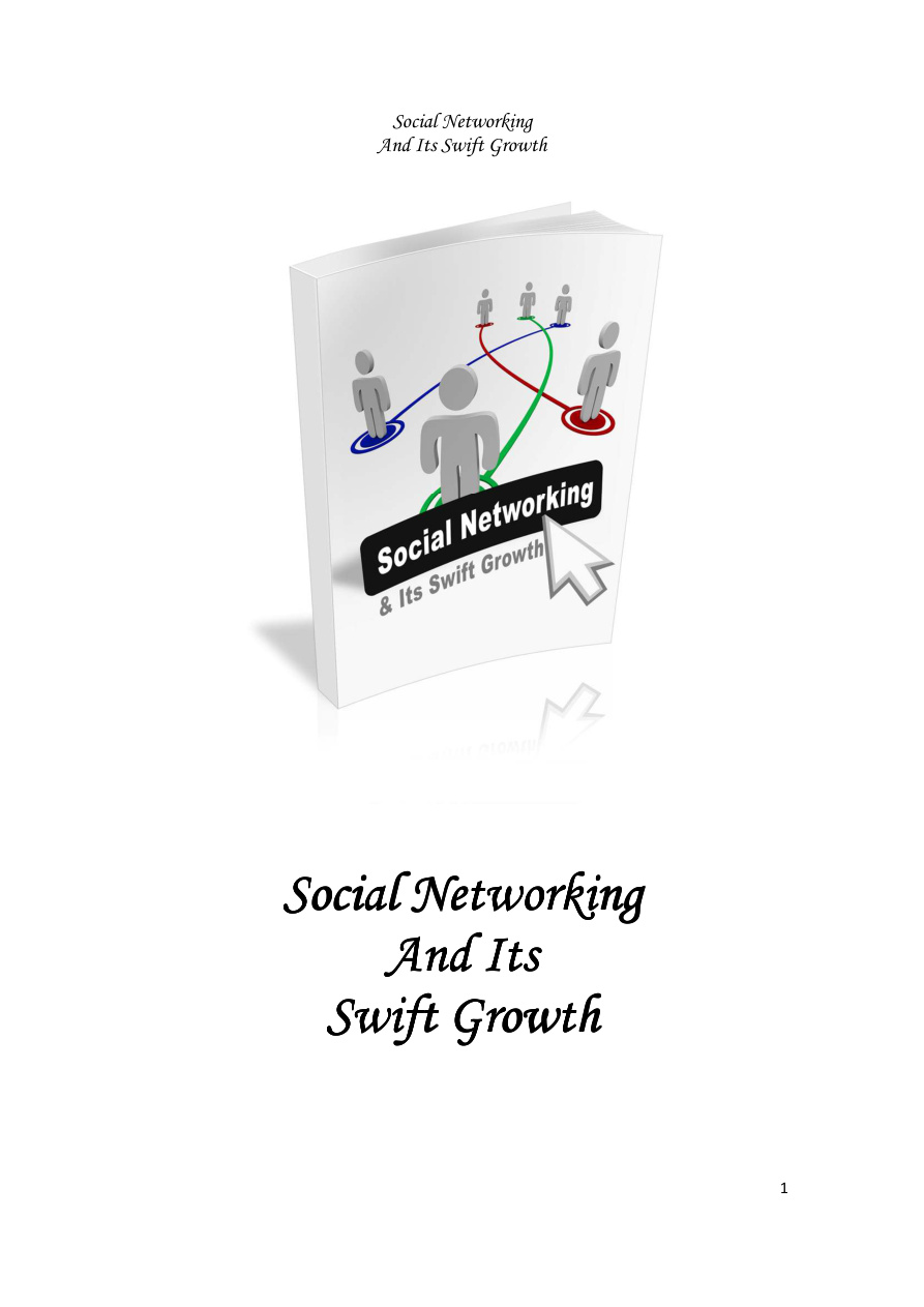 Social Networking and Its Swift Growth PDF Download