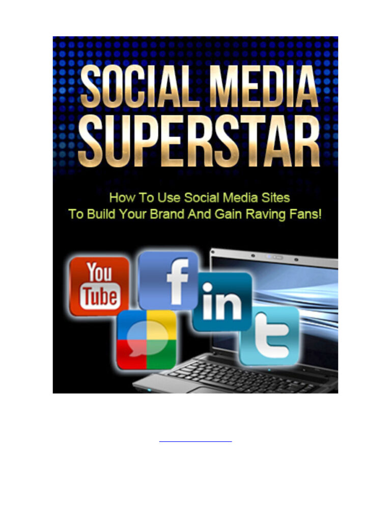 Social Media Superstar PDF Download – Unknown Author