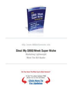 683d7cfd91e3d my 900 week super niche revealed become a super affiliate overnight Kitap Kapağı