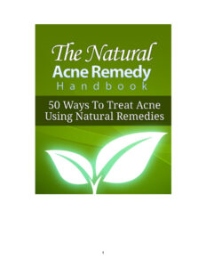 683da863cb515 the natural acne remedy handbook 50 ways to acne using natural remedies Kitap Kapağı