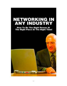 683ea3fd7ebef networking in any industry how to be the right person at the right place at the right time Kitap Kapağı
