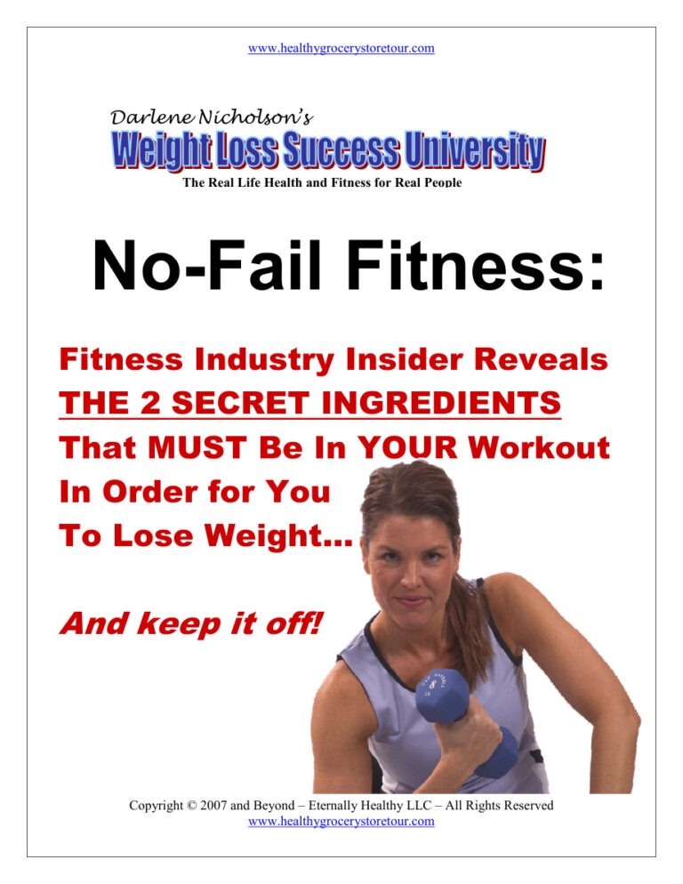 No Fail Fitness PDF Download – Unknown Author