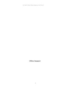 684007a19c8fd offline assassin get paid to help offline businesses get online Kitap Kapağı
