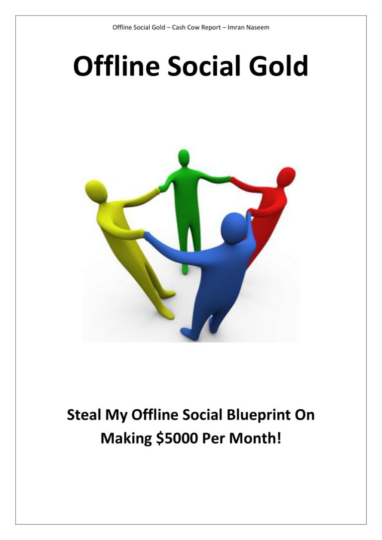 Offline Social Gold PDF Download – Unknown Author