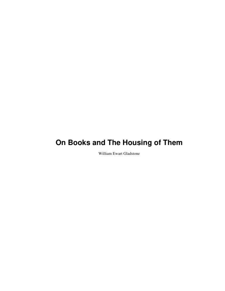 68403cd0932e6 on books and the housing of them Kitap Kapağı