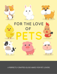 68414aa9b11be for the love of pets a perfect crafted guide for lovers of pets Kitap Kapağı