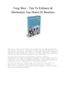 684457ce88c9c feng shui tips to enhance harmonize any home or business Kitap Kapağı