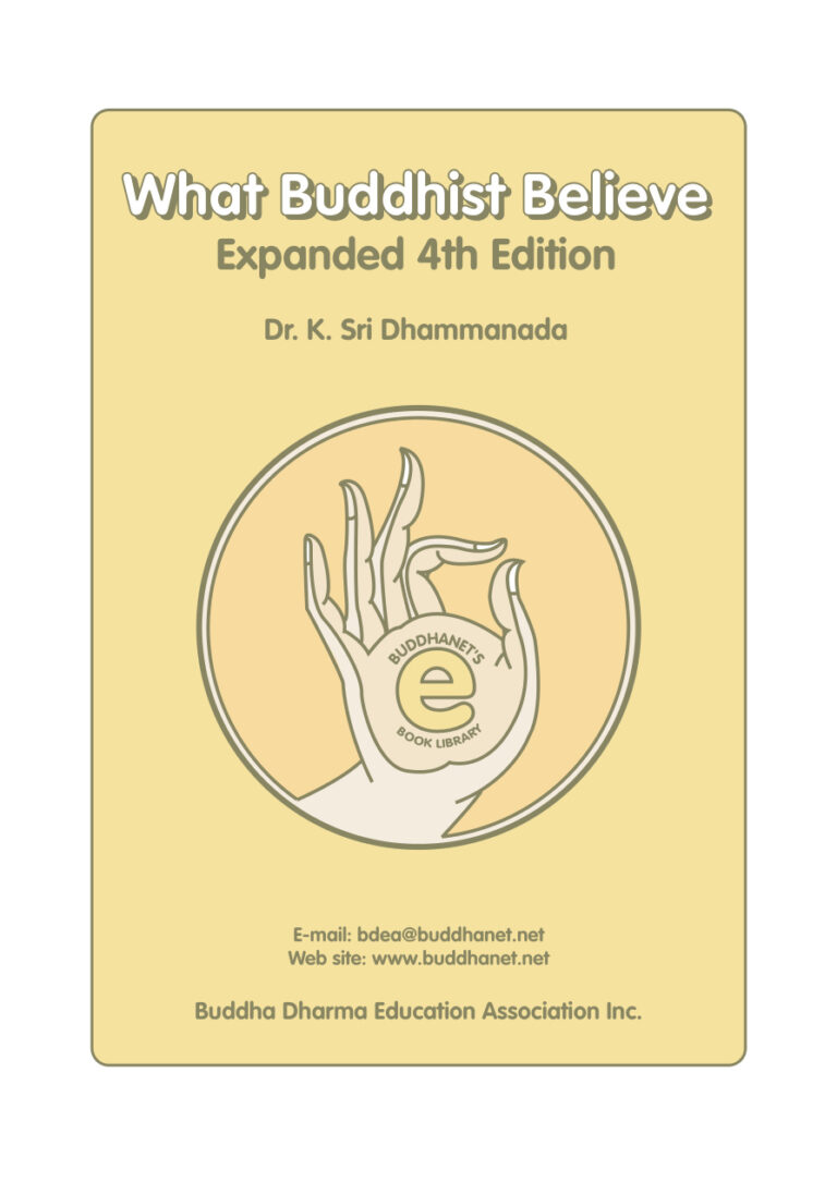 What Buddhists Believe (Expanded 4th Edition) PDF Download – K. Sri Dhammananda