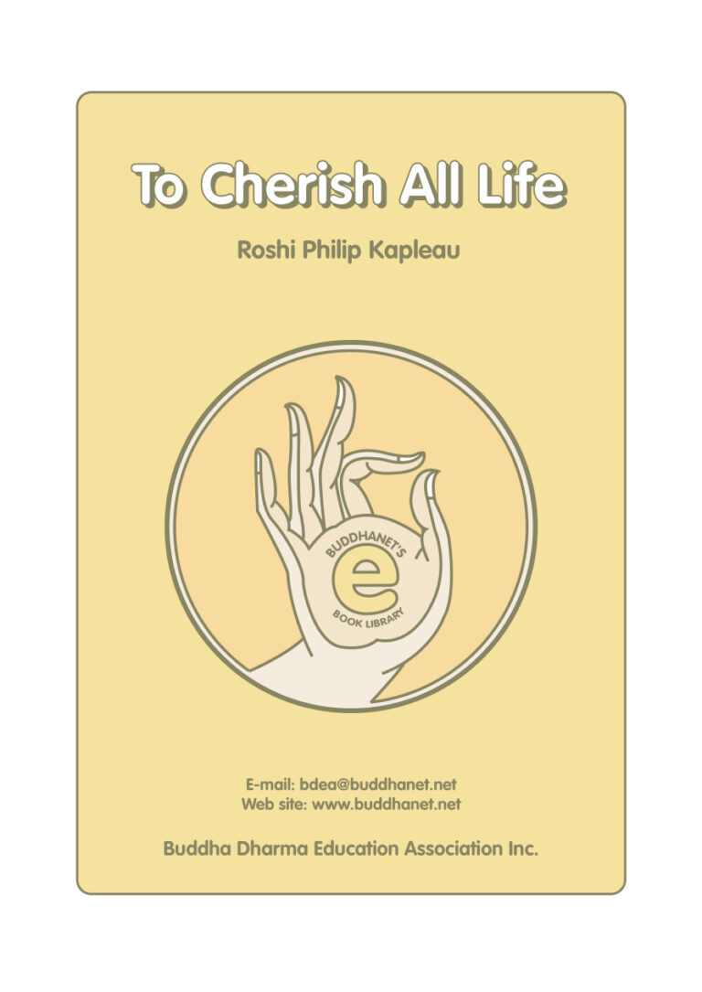To Cherish All Life PDF Download – Roshi Philip Kapleau