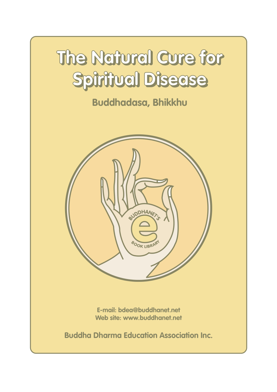 The Natural Cure for Spiritual Disease PDF Download
