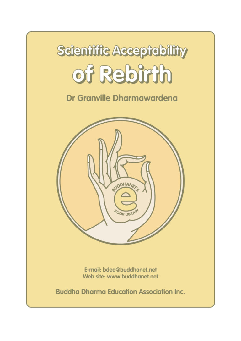 Scientific Acceptability of Rebirth PDF Download – Unknown Author