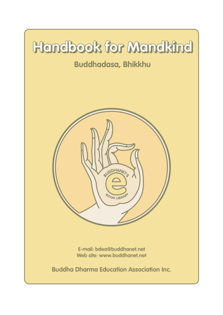 Handbook for Mankind PDF Download – Buddhadasa Bhikkhu
