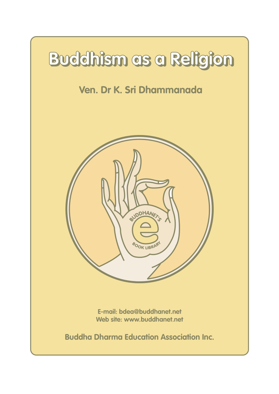 Buddhism as a Religion PDF Download