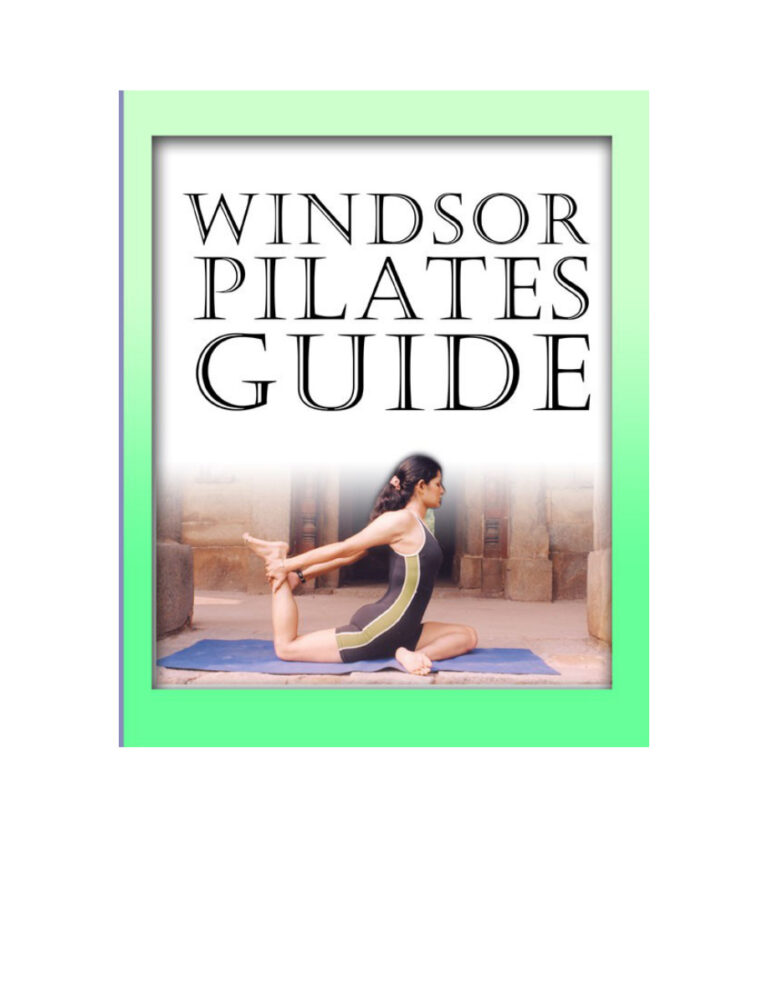 Windsor Pilates Guide PDF Download – Unknown Author