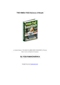 6845d8b8a9fc3 the hindu yogi science of breath Kitap Kapağı