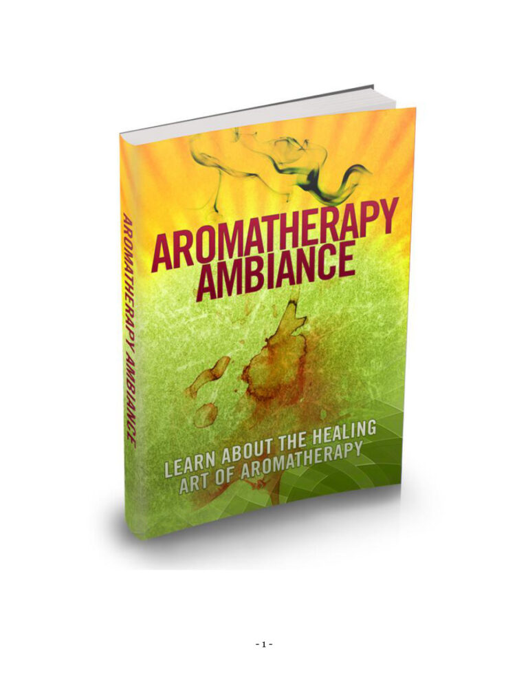Aromatherapy Ambiance PDF Download – Unknown Author