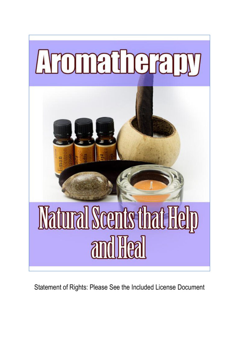 Aromatherapy: Natural Scents That Help Heal PDF Download – Unknown Author