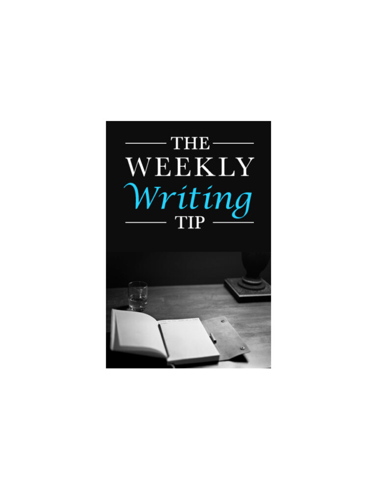 6846b211c3f71 the weekly writing tips Kitap Kapağı