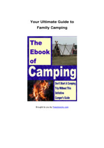 684858e54bcb0 the ebook of camping your ultimate guide to family camping Kitap Kapağı