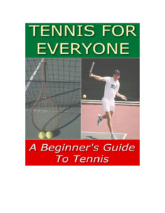 684879c662e1e tennis fof everyone a beginner s guide tennis Kitap Kapağı