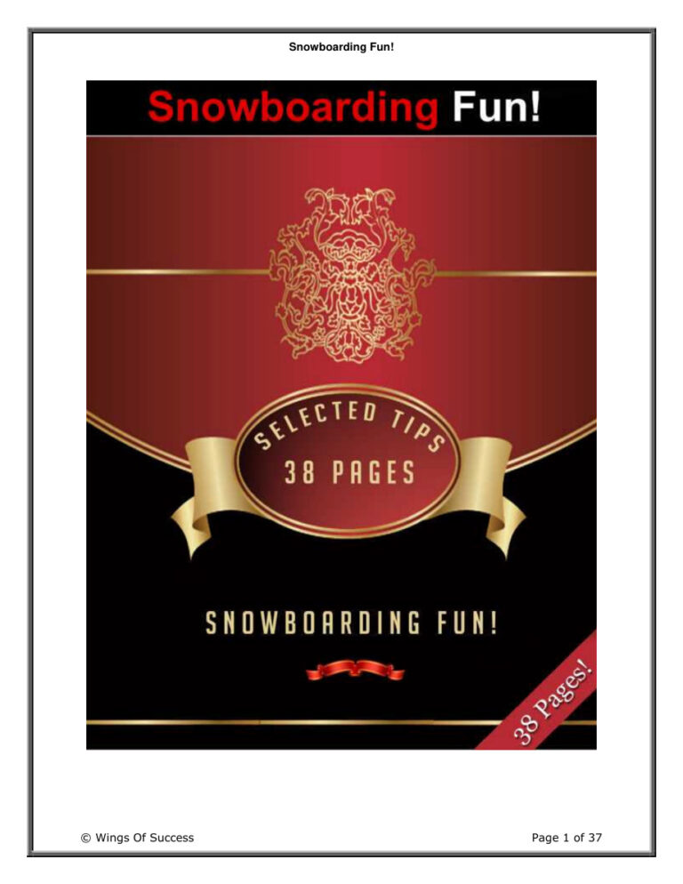 6848913e2bb22 snowboarding fun Kitap Kapağı