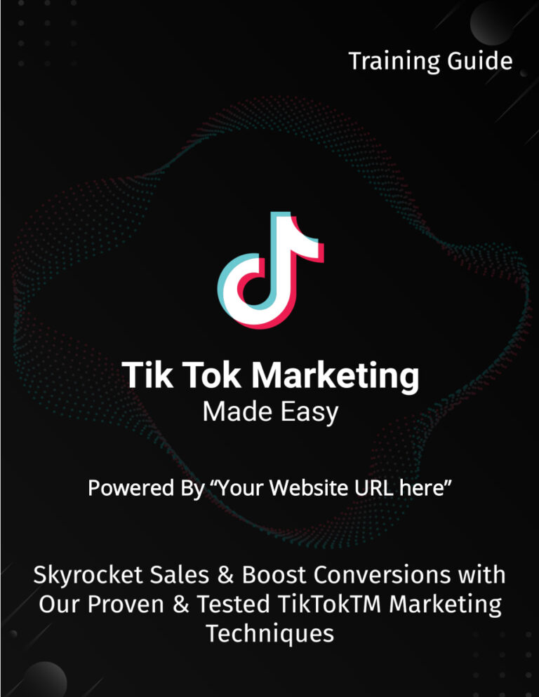 TikTok Marketing Made Easy PDF Download – Unknown Author