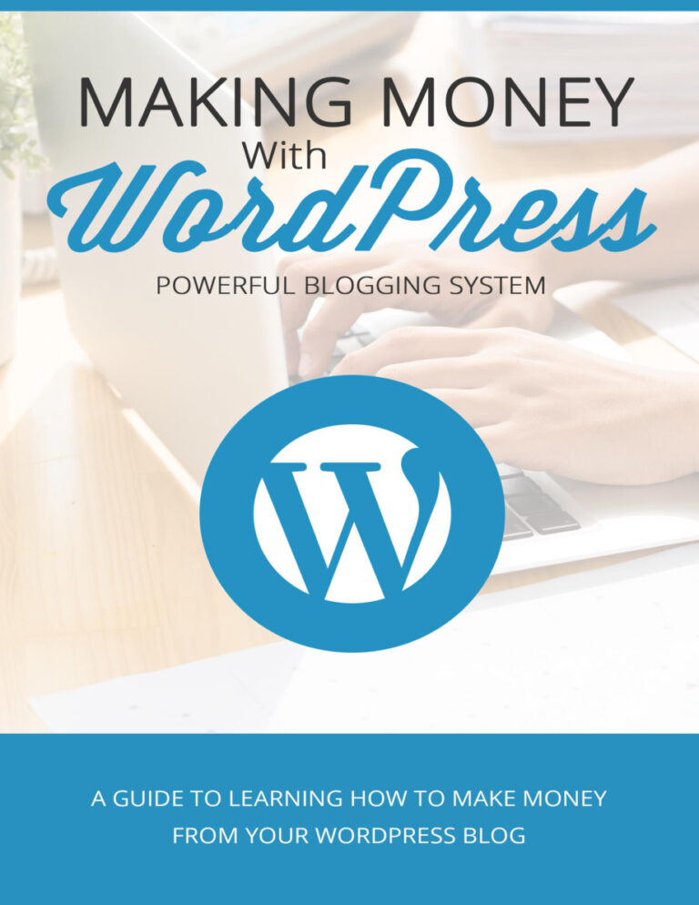 Making Money with WordPress PDF Download – Unknown Author
