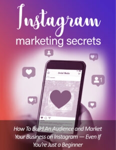 684b270b86f39 instagram marketing secrets how to build an audience and instagram even if you re just a beginner Kitap Kapağı