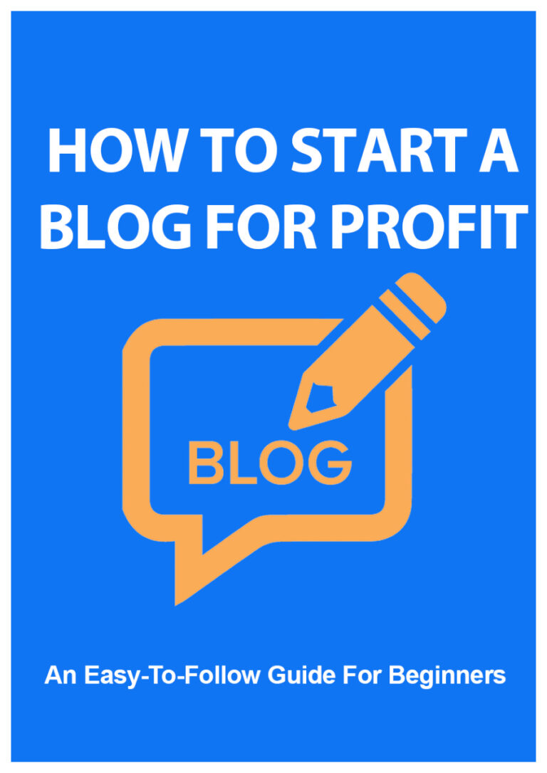 How to Start a Blog for Profit PDF Download – Unknown Author