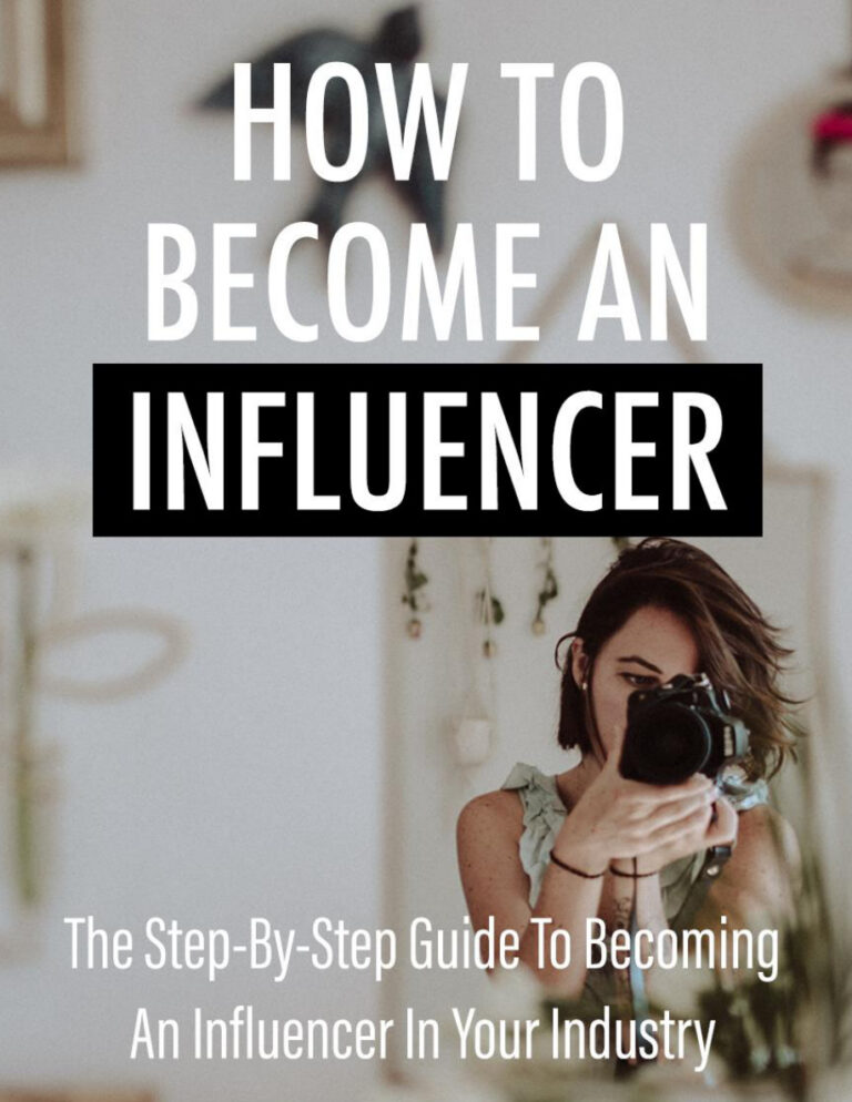 How to Become an Influencer PDF Download – Unknown Author