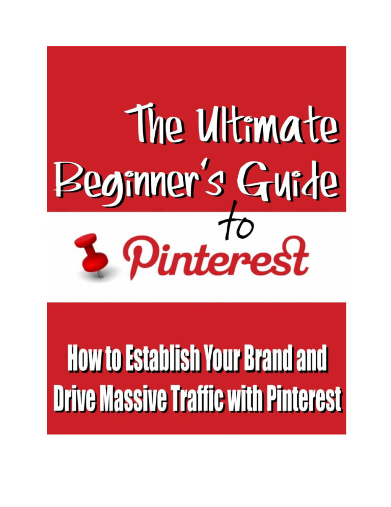 Getting Started with Pinterest PDF Download – Unknown Author