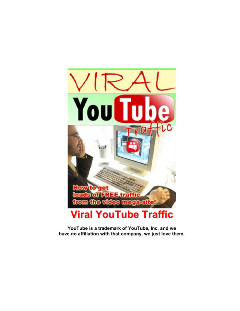 Viral Youtube Traffic PDF Download – Unknown Author