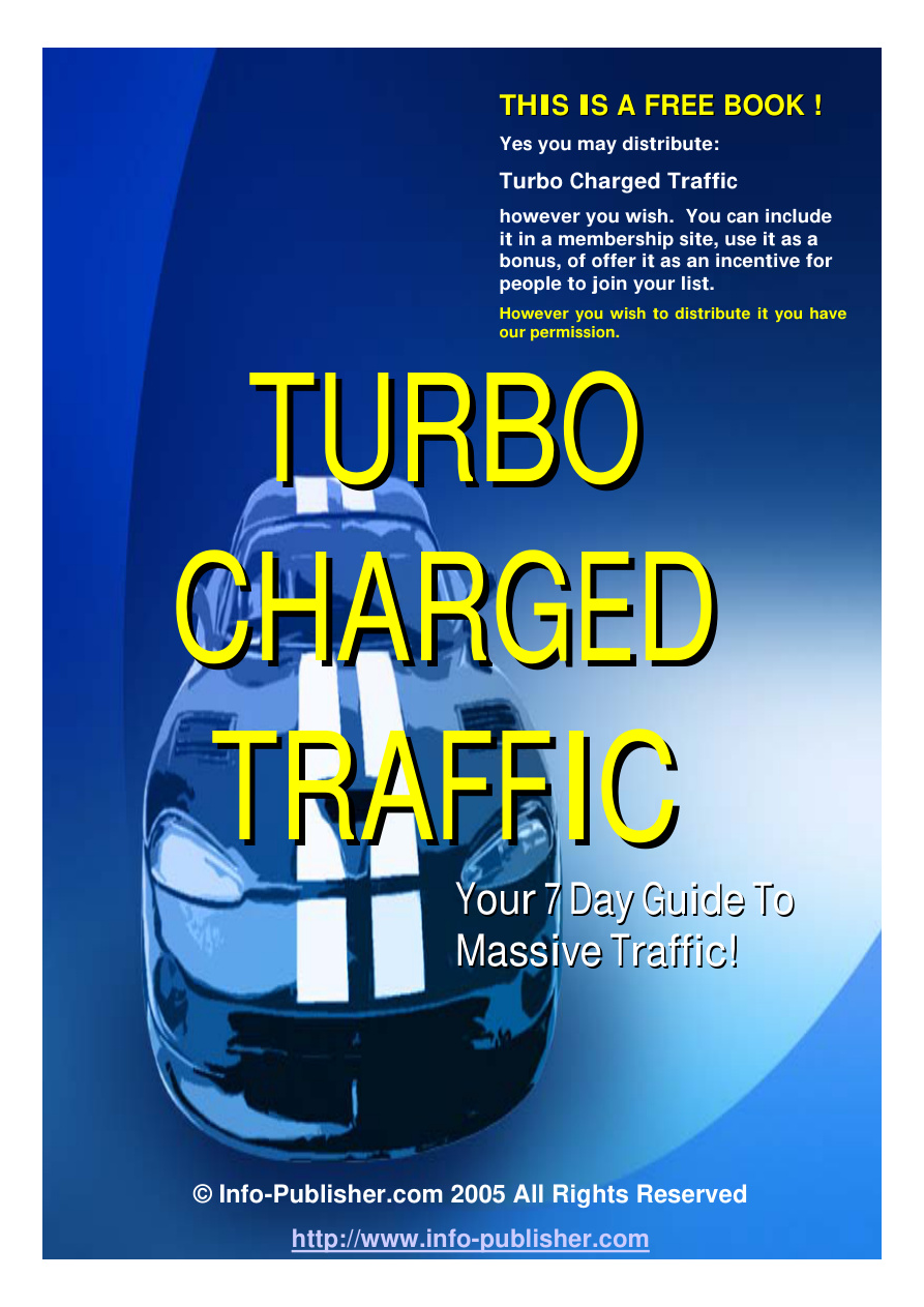 Turbo Charged Traffic PDF Download
