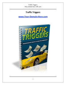 684d43a88f087 traffic triggers trigger massive traffic to your sites immediately Kitap Kapağı