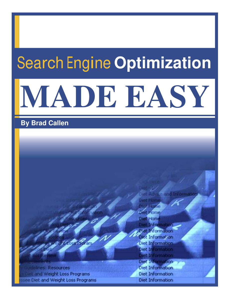 Search Engine Optimization Made Easy PDF Download